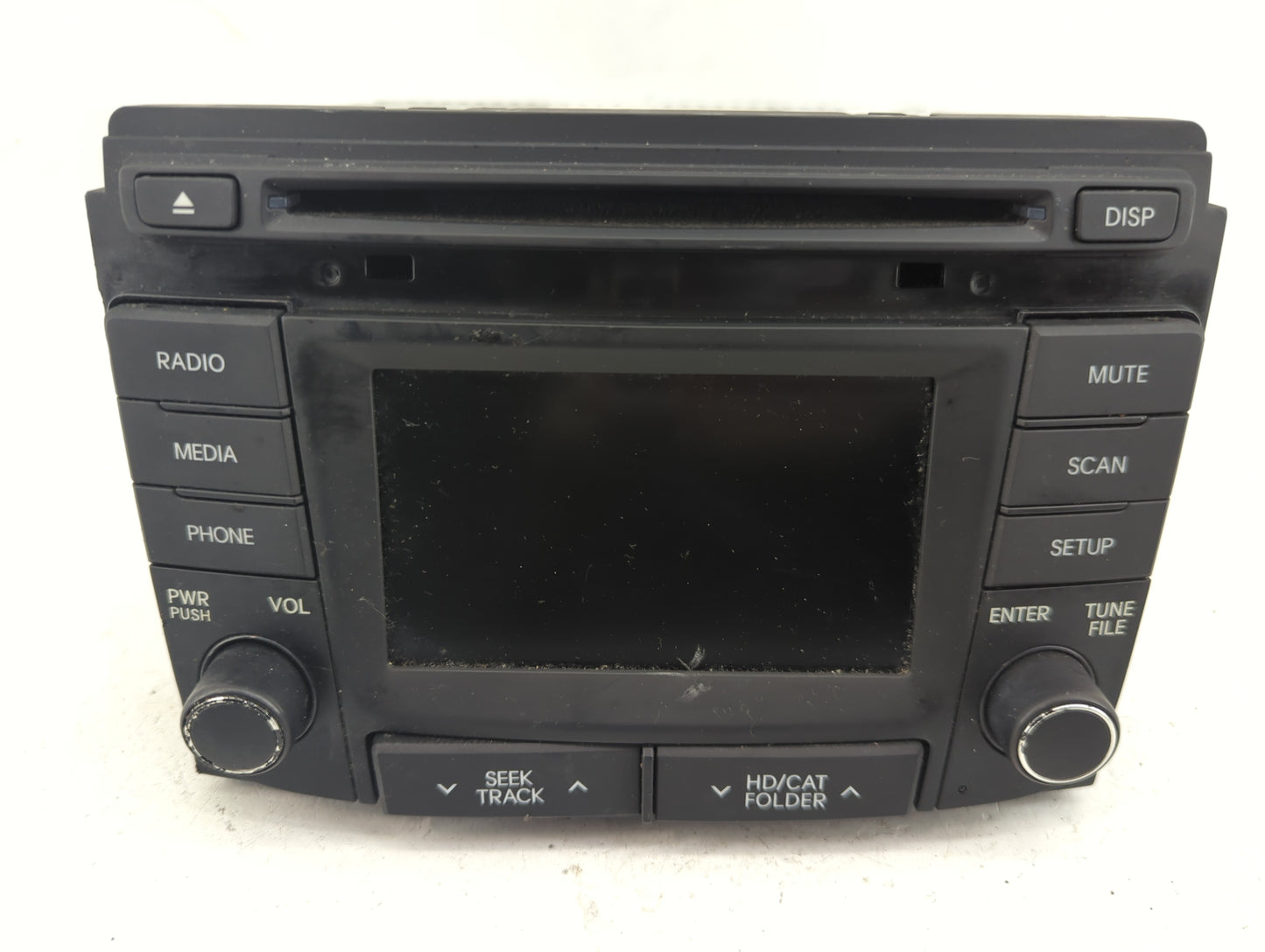 2014 Hyundai Sonata Radio AM FM Cd Player Receiver Replacement P/N:96180-3Q8004X Fits OEM Used Auto Parts - Oemusedautoparts