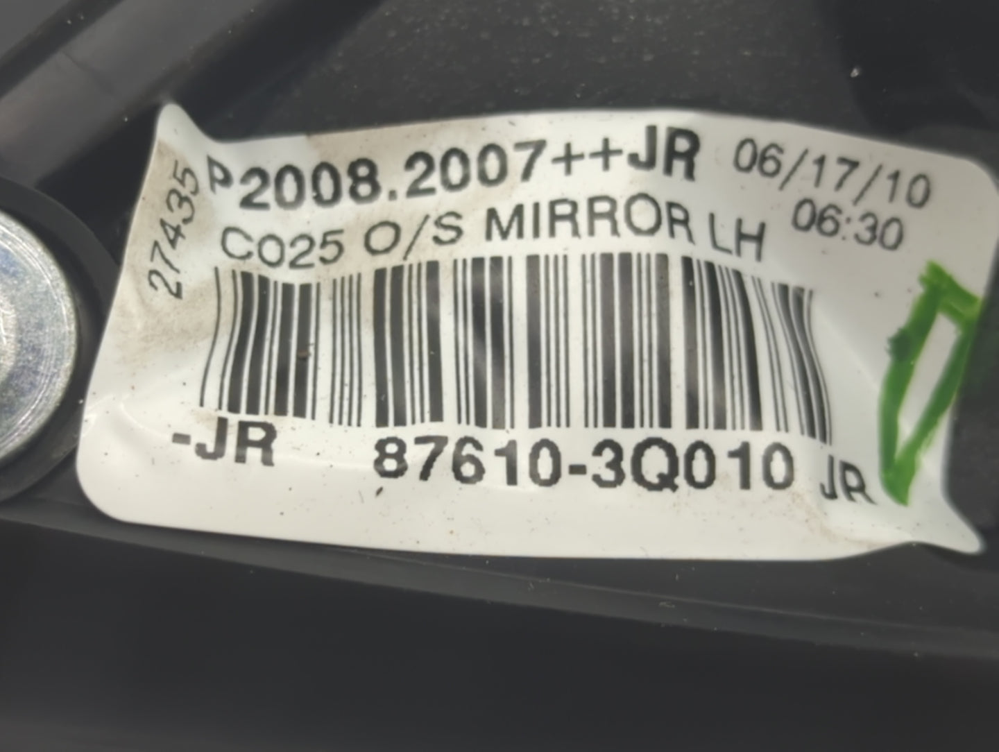 2011-2014 Hyundai Sonata Driver Side View Mirror - Left Door Mirror OEM Used - Oemusedautoparts1.com