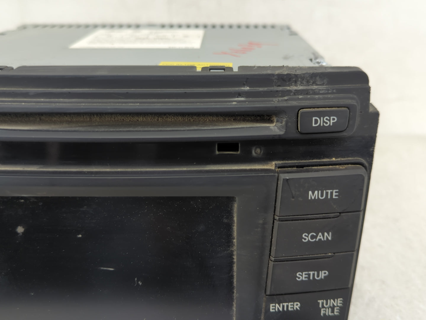 2014-2015 Hyundai Sonata Radio AM FM Cd Player Receiver Replacement P/N:96180-3Q9004X Fits Fits 2014 2015 OEM Used Auto Part
