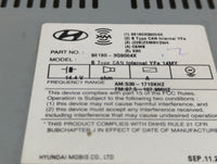 2014-2015 Hyundai Sonata Radio AM FM Cd Player Receiver Replacement P/N:96180-3Q9004X Fits Fits 2014 2015 OEM Used Auto Part