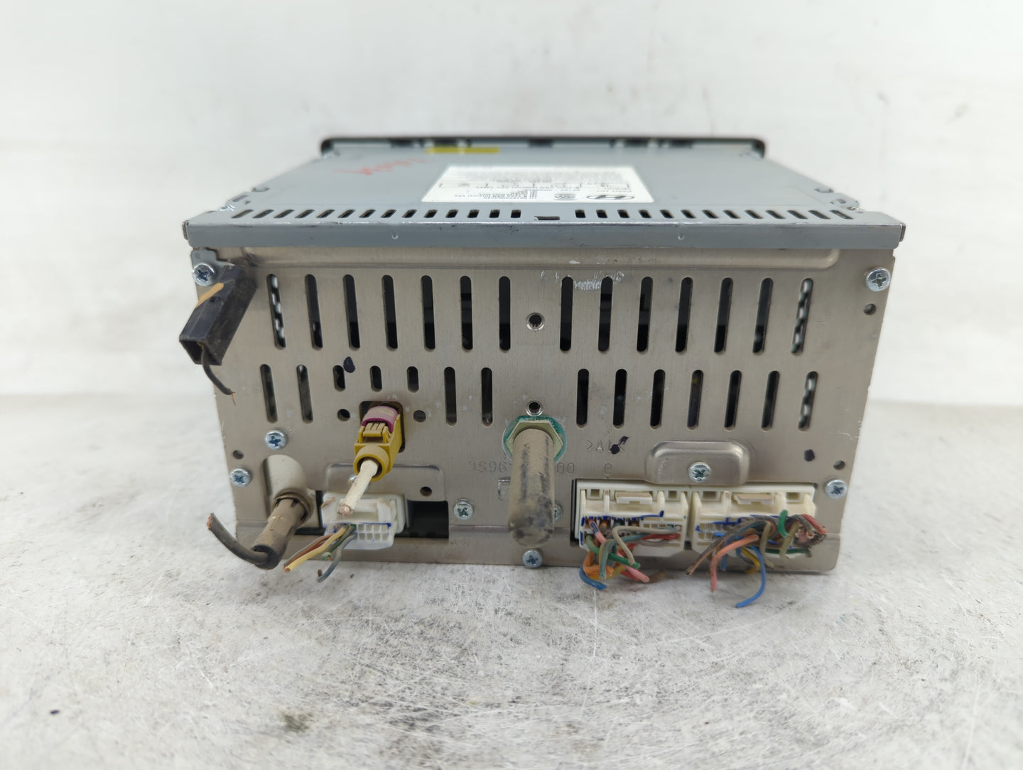 2014-2015 Hyundai Sonata Radio AM FM Cd Player Receiver Replacement P/N:96180-3Q9004X Fits Fits 2014 2015 OEM Used Auto Part