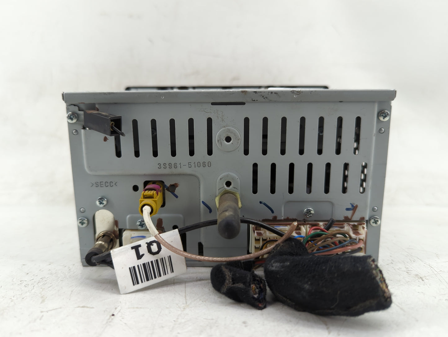 2011-2015 Hyundai Sonata Radio AM FM Cd Player Receiver Replacement P/N:96180-3Q8504X Fits Fits 2011 2012 2013 2014 2015 OEM