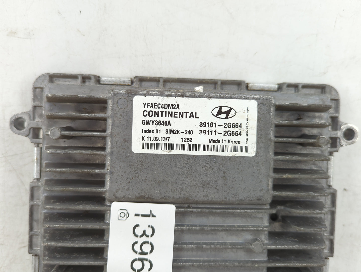 2011-2014 Hyundai Sonata PCM Engine Control Computer ECU ECM PCU OEM P/N:39111-2G664 39101-2G664 Fits Fits 2011 2012 2013 20