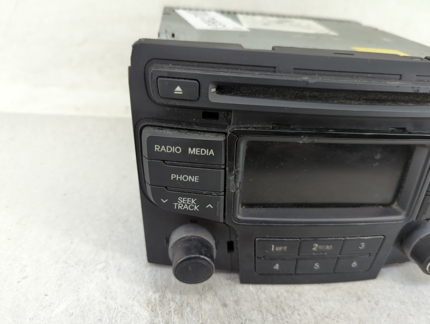 2012-2015 Hyundai Sonata Radio AM FM Cd Player Receiver Replacement P/N:96170-3Q0004X Fits Fits 2012 2013 2014 2015 OEM Used