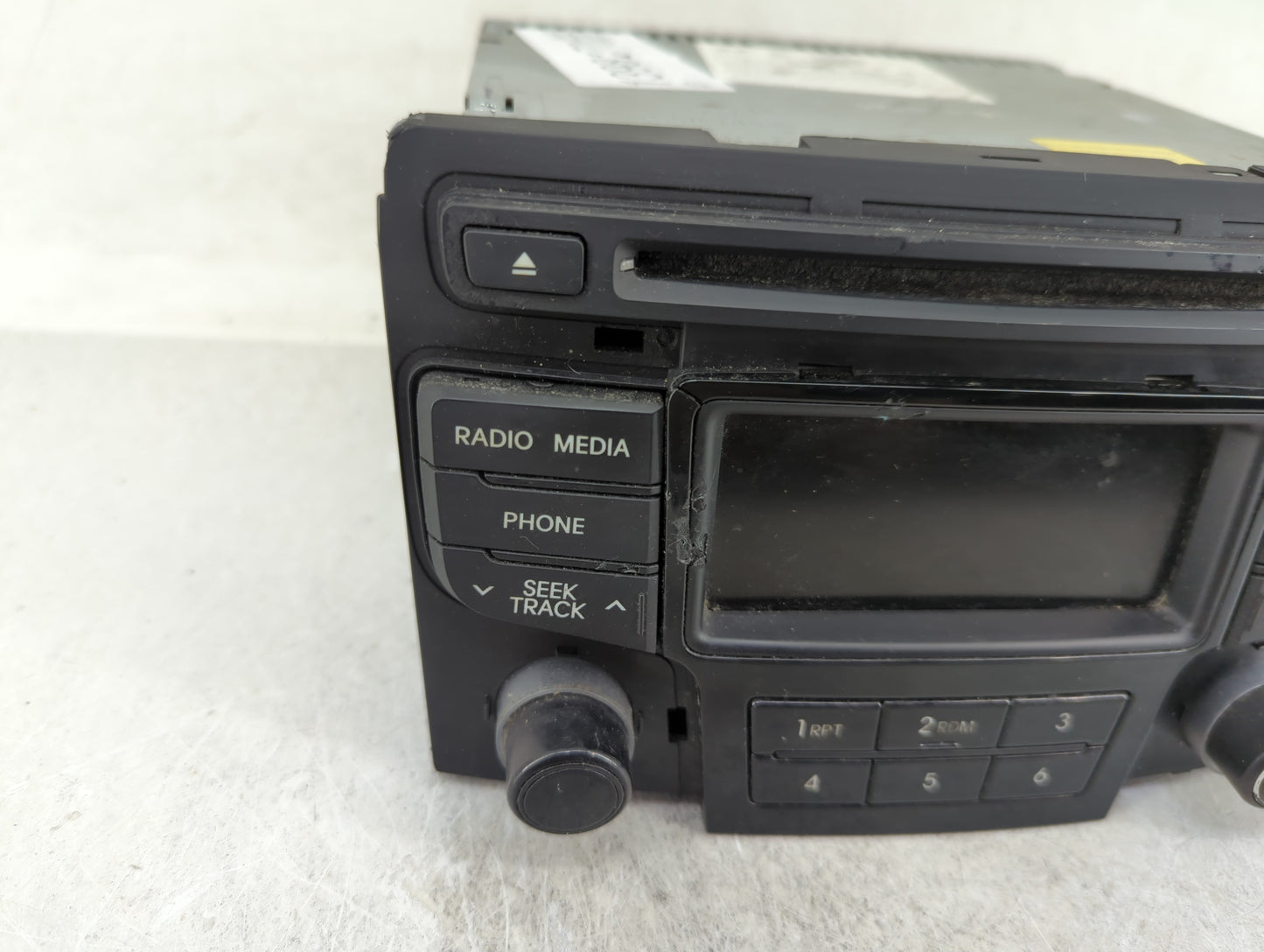 2012-2015 Hyundai Sonata Radio AM FM Cd Player Receiver Replacement P/N:96170-3Q0004X Fits Fits 2012 2013 2014 2015 OEM Used