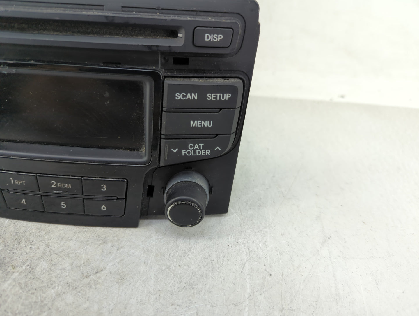 2012-2015 Hyundai Sonata Radio AM FM Cd Player Receiver Replacement P/N:96170-3Q0004X Fits Fits 2012 2013 2014 2015 OEM Used