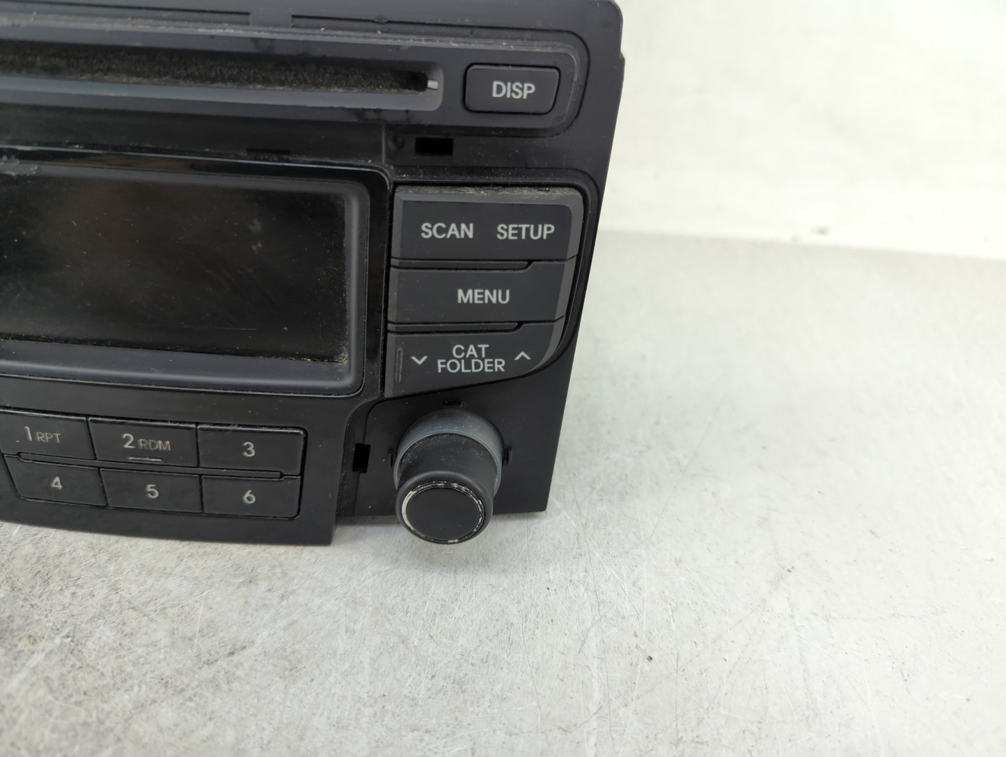 2012-2015 Hyundai Sonata Radio AM FM Cd Player Receiver Replacement P/N:96170-3Q0004X Fits Fits 2012 2013 2014 2015 OEM Used