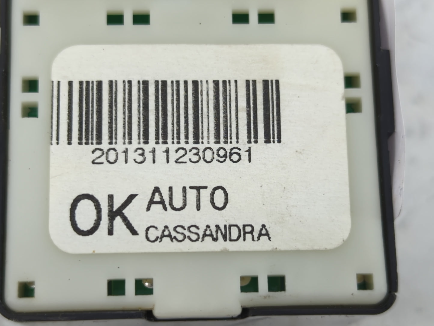 2011-2015 Hyundai Sonata Master Power Window Switch Replacement Driver Side Left Fits Fits 2011 2012 2013 2014 2015 OEM Used