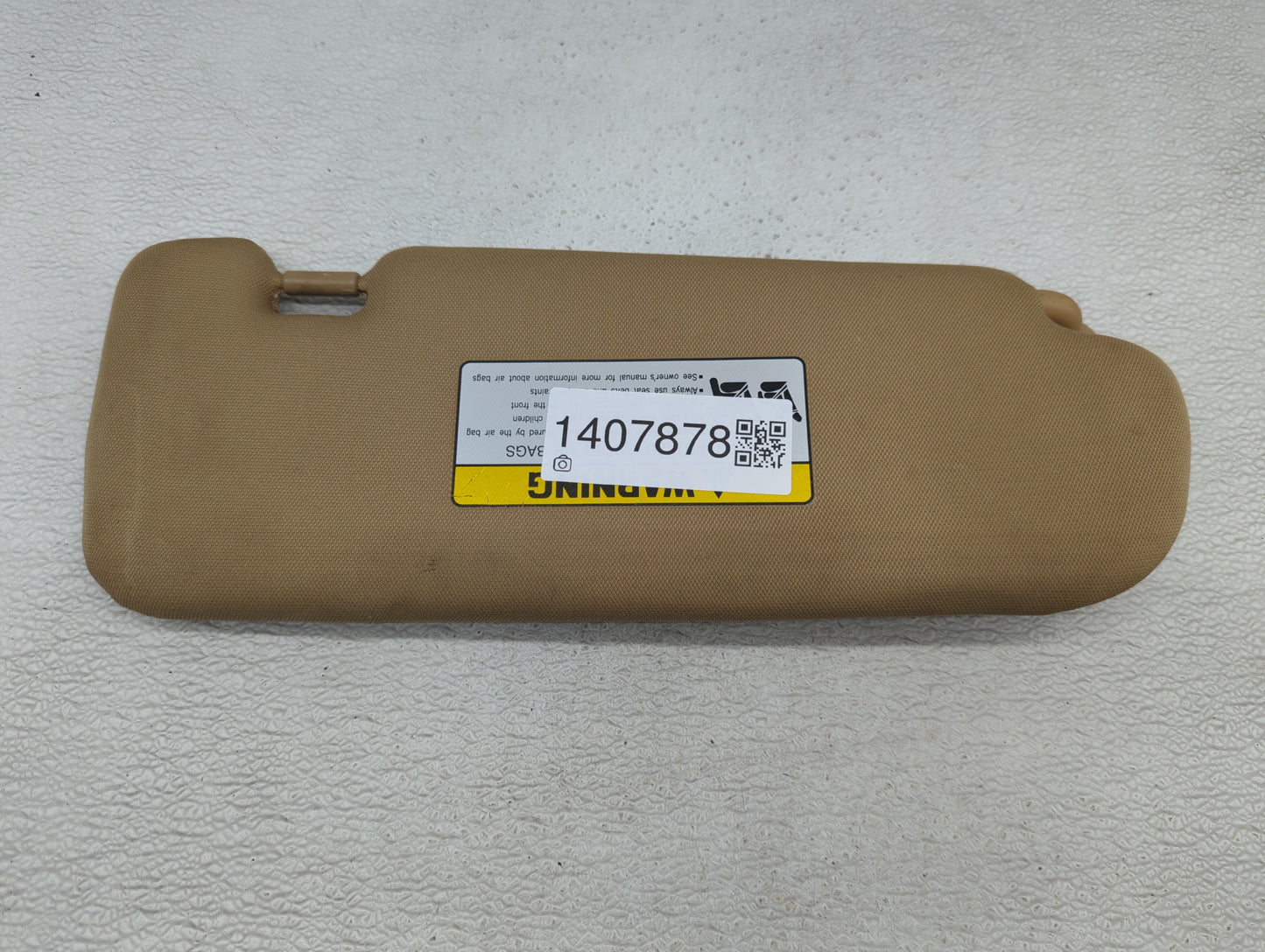 2011-2015 Hyundai Sonata Sun Visor Shade Replacement Driver Left Mirror Fits Fits 2011 2012 2013 2014 2015 OEM Used Auto Par