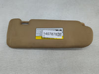 2011-2015 Hyundai Sonata Sun Visor Shade Replacement Driver Left Mirror Fits Fits 2011 2012 2013 2014 2015 OEM Used Auto Par