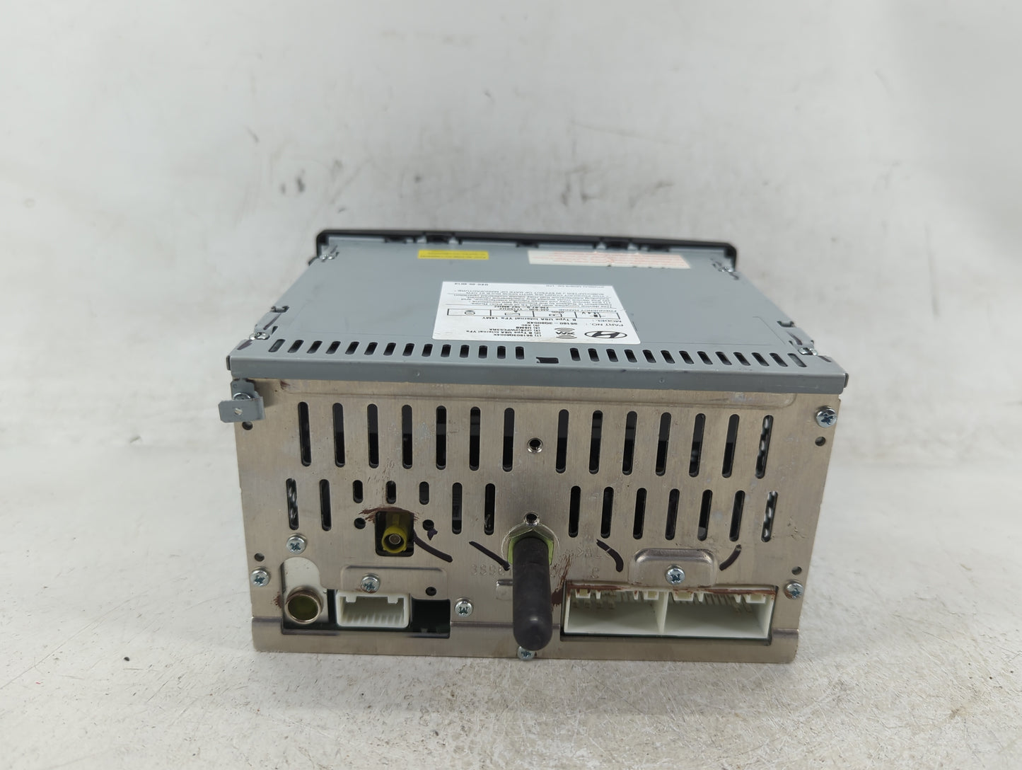 2014-2015 Hyundai Sonata Radio AM FM Cd Player Receiver Replacement P/N:96180-3Q8004X 7003304 Fits Fits 2014 2015 OEM Used A