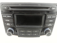 2013-2014 Hyundai Sonata Radio AM FM Cd Player Receiver Replacement P/N:96170-3Q0004X Fits Fits 2013 2014 OEM Used Auto Part