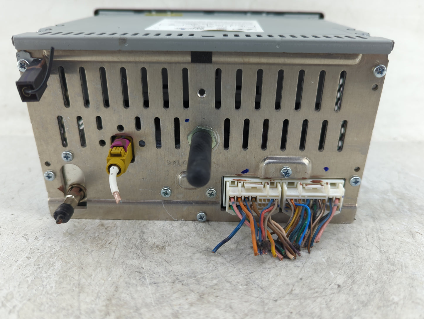2013-2014 Hyundai Sonata Radio AM FM Cd Player Receiver Replacement P/N:96170-3Q0004X Fits Fits 2013 2014 OEM Used Auto Part