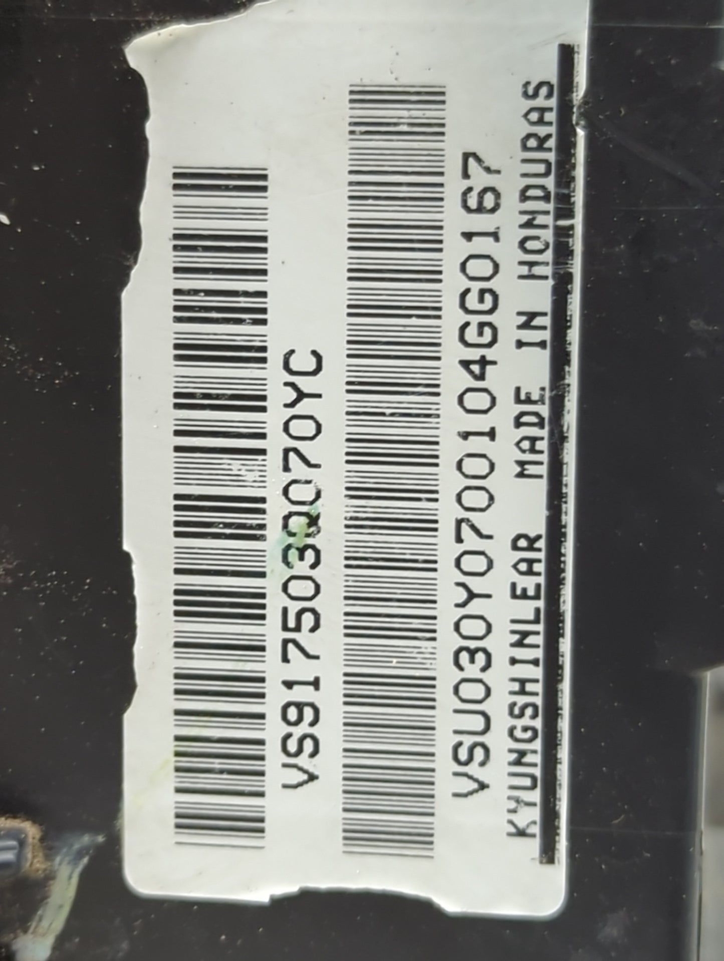 2011-2014 Hyundai Sonata Fusebox Fuse Box Panel Relay Module P/N:VS917503Q070YC Fits Fits 2011 2012 2013 2014 OEM Used Auto 