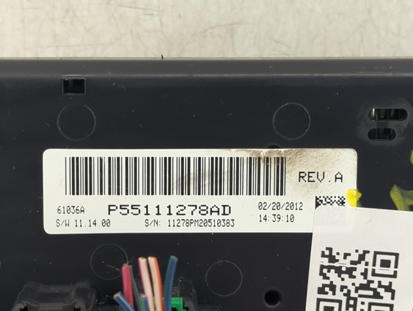 2014 Hyundai Sonata Climate Control Module Temperature AC/Heater Replacement P/N:P55111278AD Fits OEM Used Auto Parts - Oemu