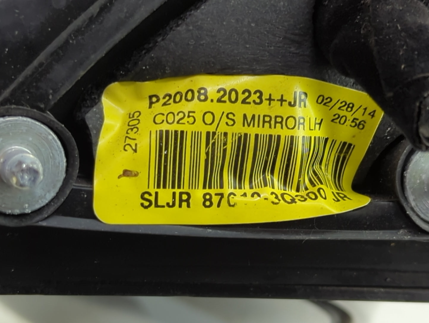 2011-2014 Hyundai Sonata Driver Side View Mirror - Left Door Mirror OEM Used - Oemusedautoparts1.com