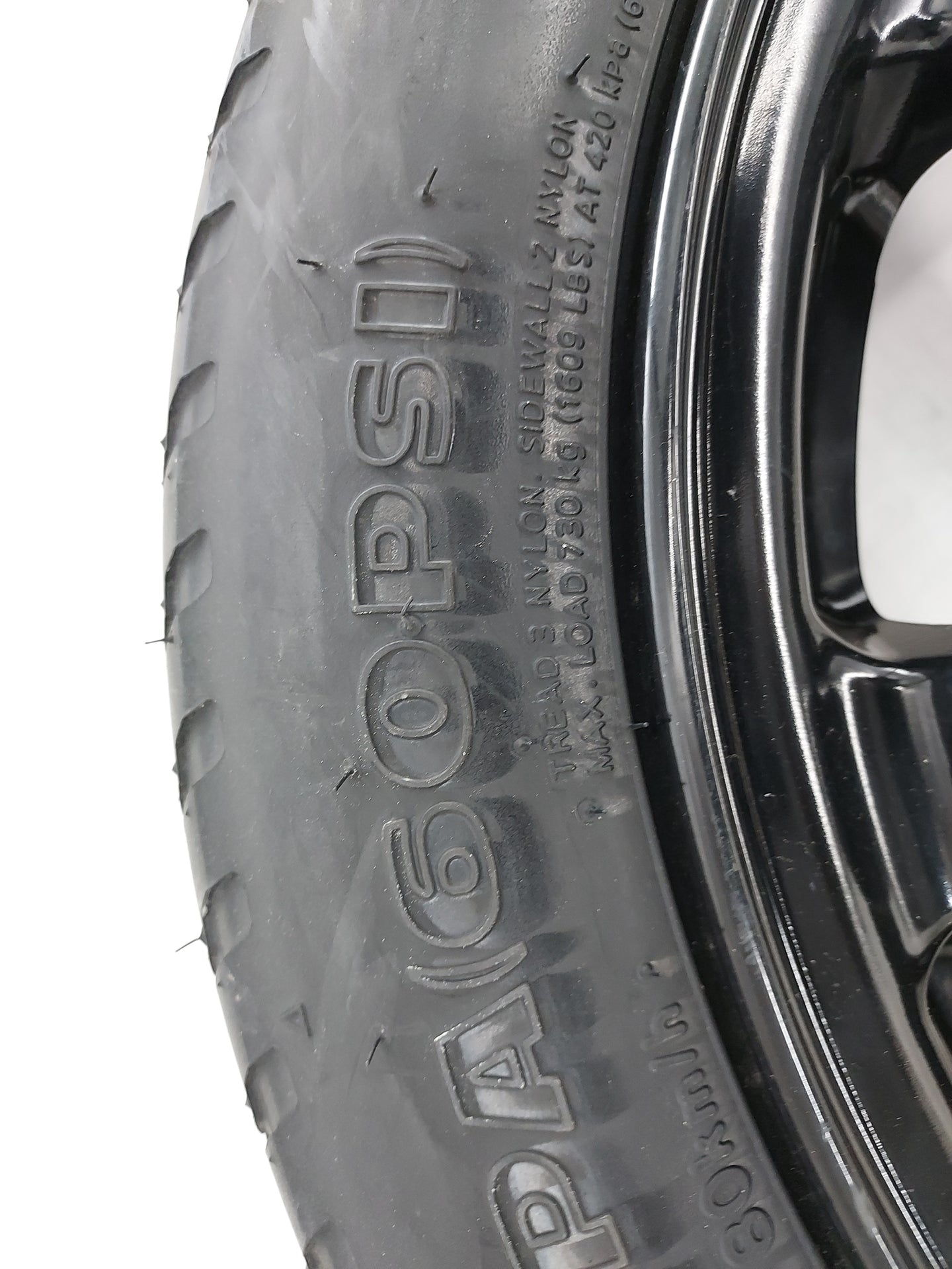 2014-2014 Hyundai Sonata Spare Donut Tire Wheel Rim Oem 1420784 - Oemusedautoparts1.com