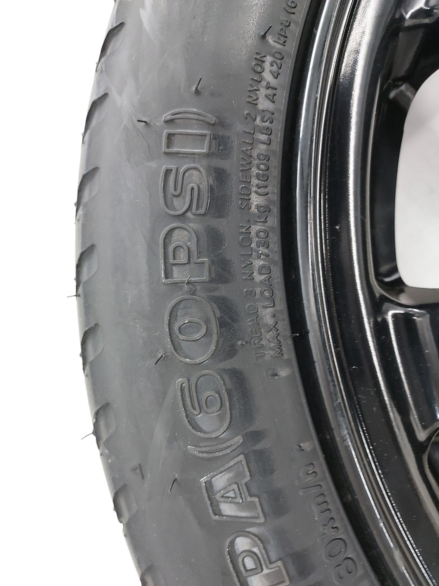 2014-2014 Hyundai Sonata Spare Donut Tire Wheel Rim Oem 1420784 - Oemusedautoparts1.com