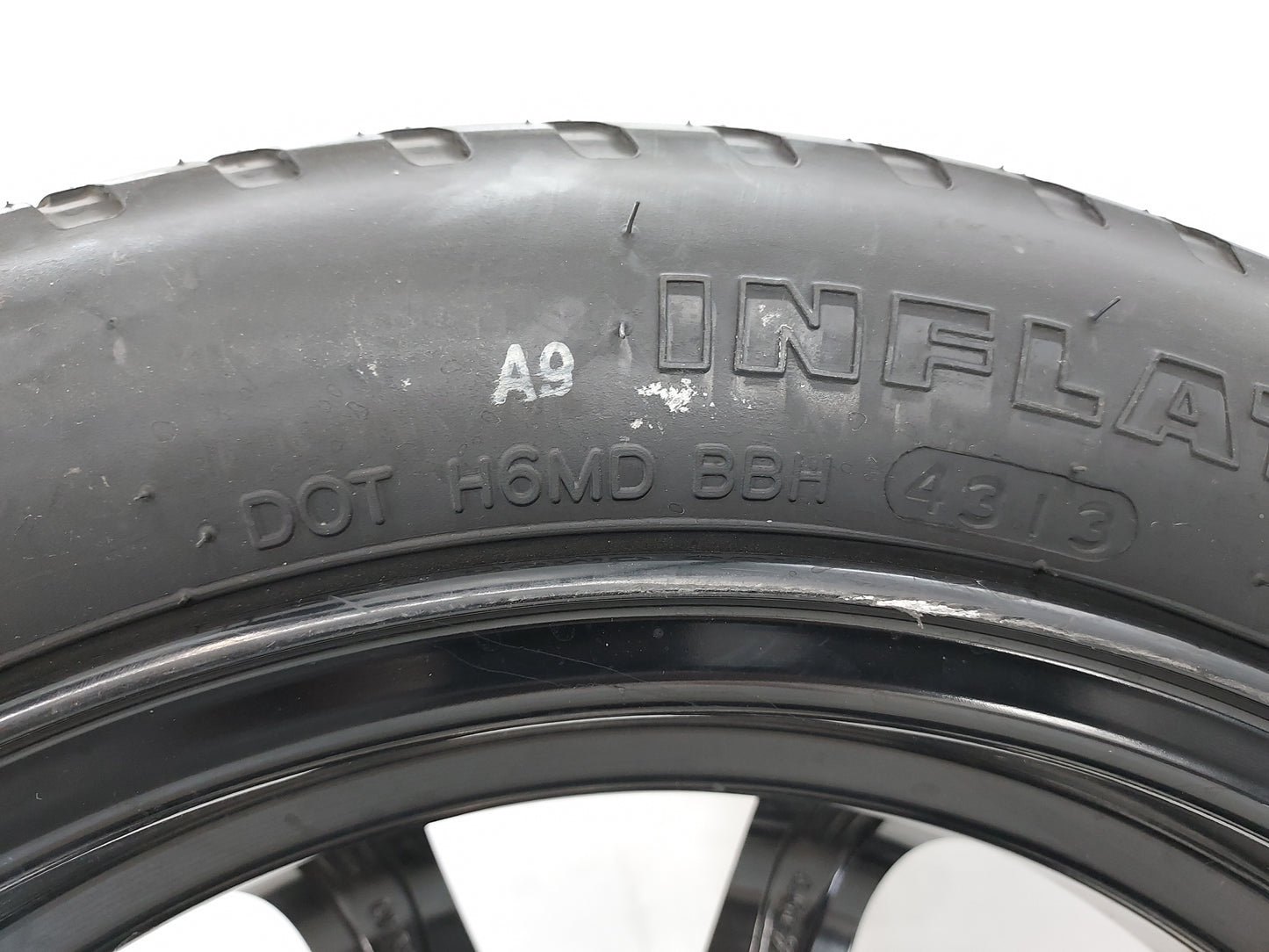 2014-2014 Hyundai Sonata Spare Donut Tire Wheel Rim Oem 1420784 - Oemusedautoparts1.com