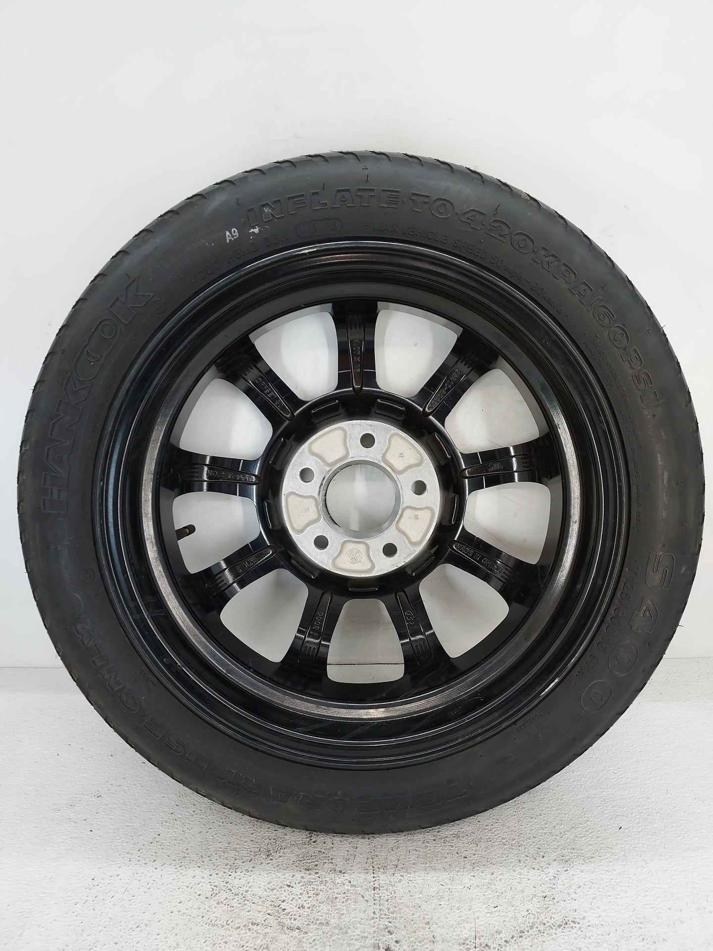 2014-2014 Hyundai Sonata Spare Donut Tire Wheel Rim Oem 1420784 - Oemusedautoparts1.com