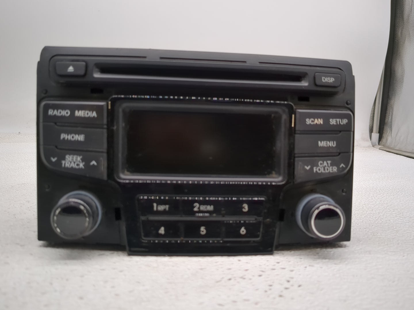 2013-2014 Hyundai Sonata Radio AM FM Cd Player Receiver Replacement P/N:96170-3Q0004X 961703Q0004X Fits Fits 2013 2014 OEM U