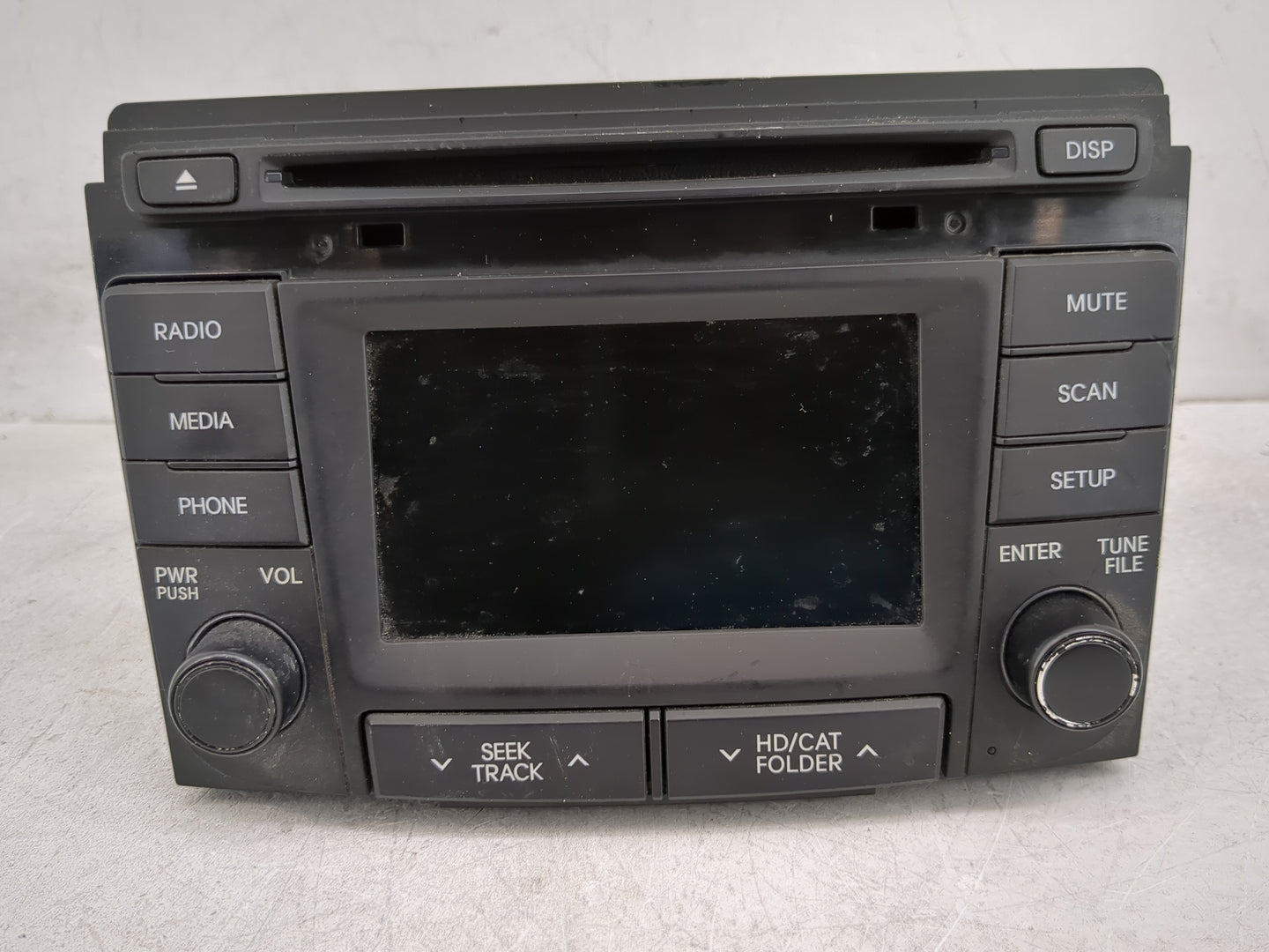 2013-2014 Hyundai Sonata Radio AM FM Cd Player Receiver Replacement P/N:961803Q8004X Fits Fits 2013 2014 OEM Used Auto Parts