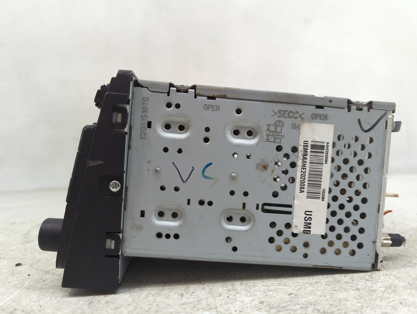 2012-2014 Hyundai Sonata Radio AM FM Cd Player Receiver Replacement P/N:96180-3Q8004X Fits Fits 2012 2013 2014 OEM Used Auto