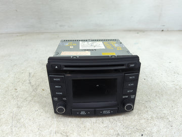 2013-2014 Hyundai Sonata Radio AM FM Cd Player Receiver Replacement P/N:96180-3Q8004X Fits Fits 2013 2014 OEM Used Auto Part