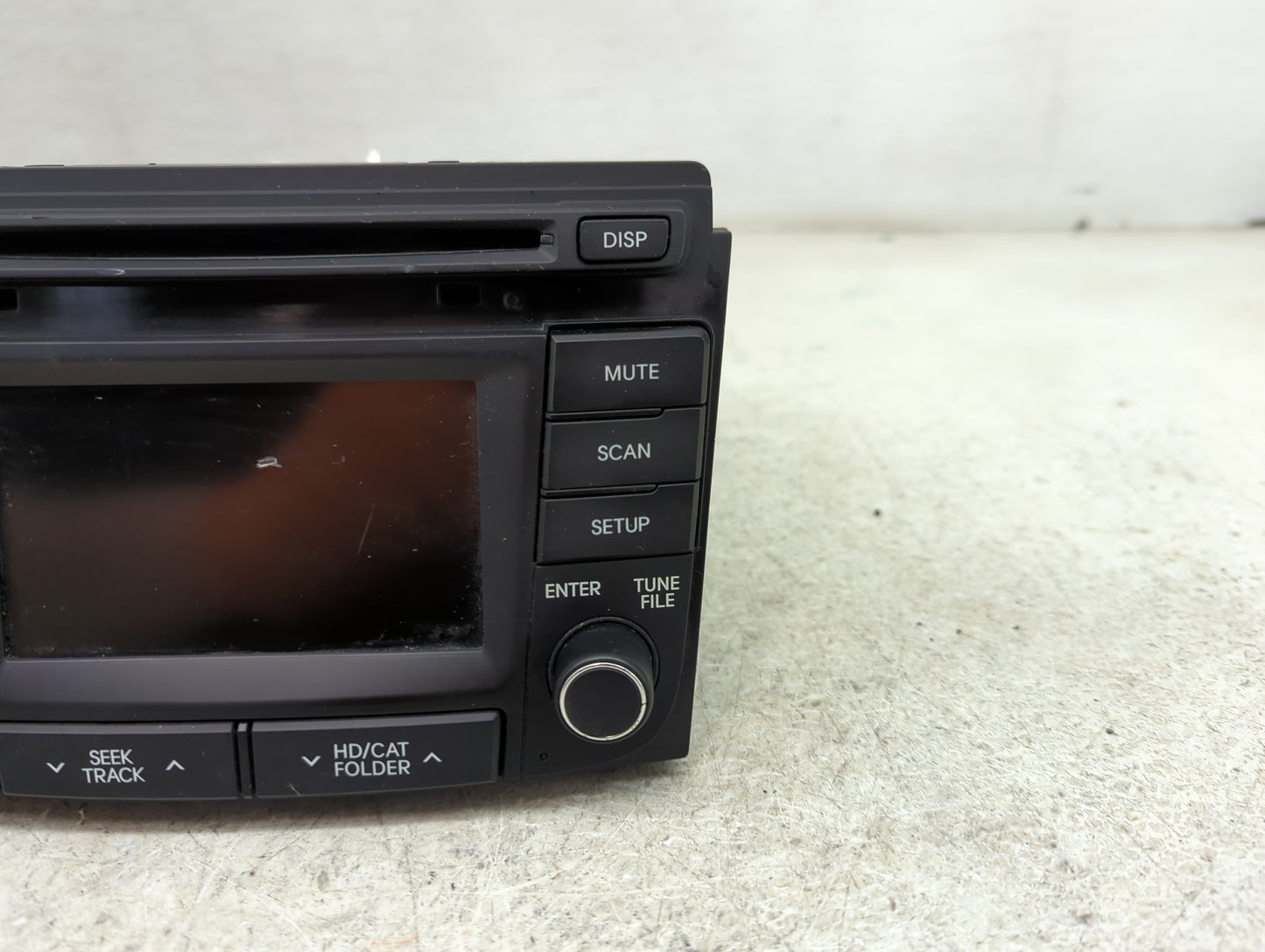 2013-2014 Hyundai Sonata Radio AM FM Cd Player Receiver Replacement P/N:96180-3Q8004X Fits Fits 2013 2014 OEM Used Auto Part