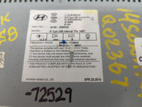 2013-2014 Hyundai Sonata Radio AM FM Cd Player Receiver Replacement P/N:96180-3Q8004X Fits Fits 2013 2014 OEM Used Auto Part