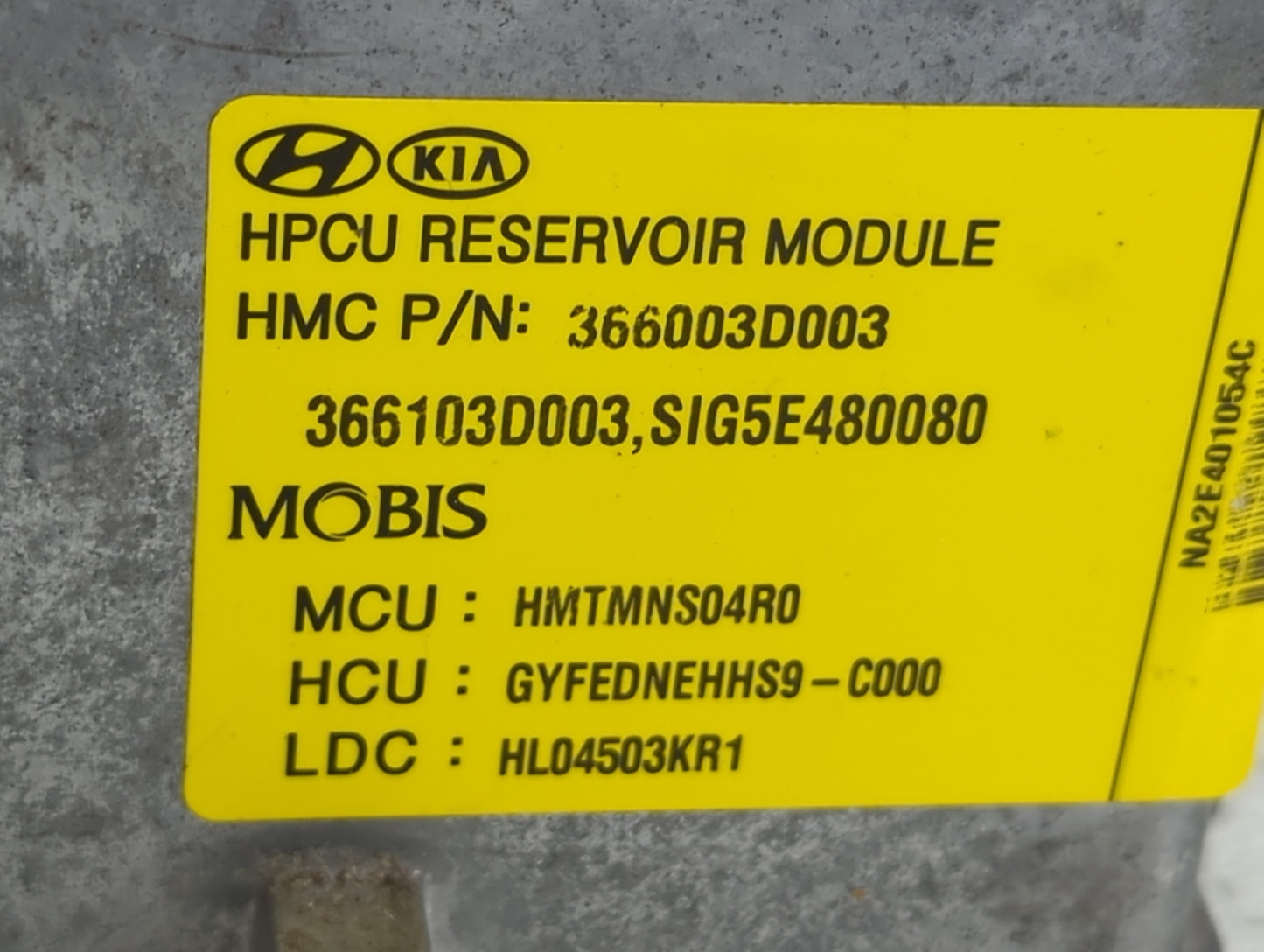 2011-2015 Hyundai Sonata Hybrid DC Synergy Drive Power Inverter P/N:366003D003 366103D003 Fits Fits 2011 2012 2013 2014 2015