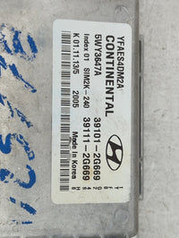 2011-2014 Hyundai Sonata PCM Engine Control Computer ECU ECM PCU OEM P/N:391112G669 Fits Fits 2011 2012 2013 2014 OEM Used A