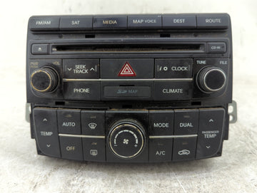 2014 Hyundai Sonata Radio AM FM Cd Player Receiver Replacement P/N:96560-3Q4004X AV246INAN Fits OEM Used Auto Parts