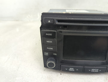 2013-2014 Hyundai Sonata Radio AM FM Cd Player Receiver Replacement P/N:96180-3Q8004X Fits Fits 2013 2014 OEM Used Auto Parts