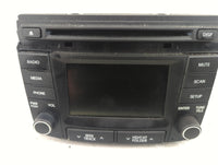 2013-2014 Hyundai Sonata Radio AM FM Cd Player Receiver Replacement P/N:96180-3Q8004X Fits Fits 2013 2014 OEM Used Auto Part