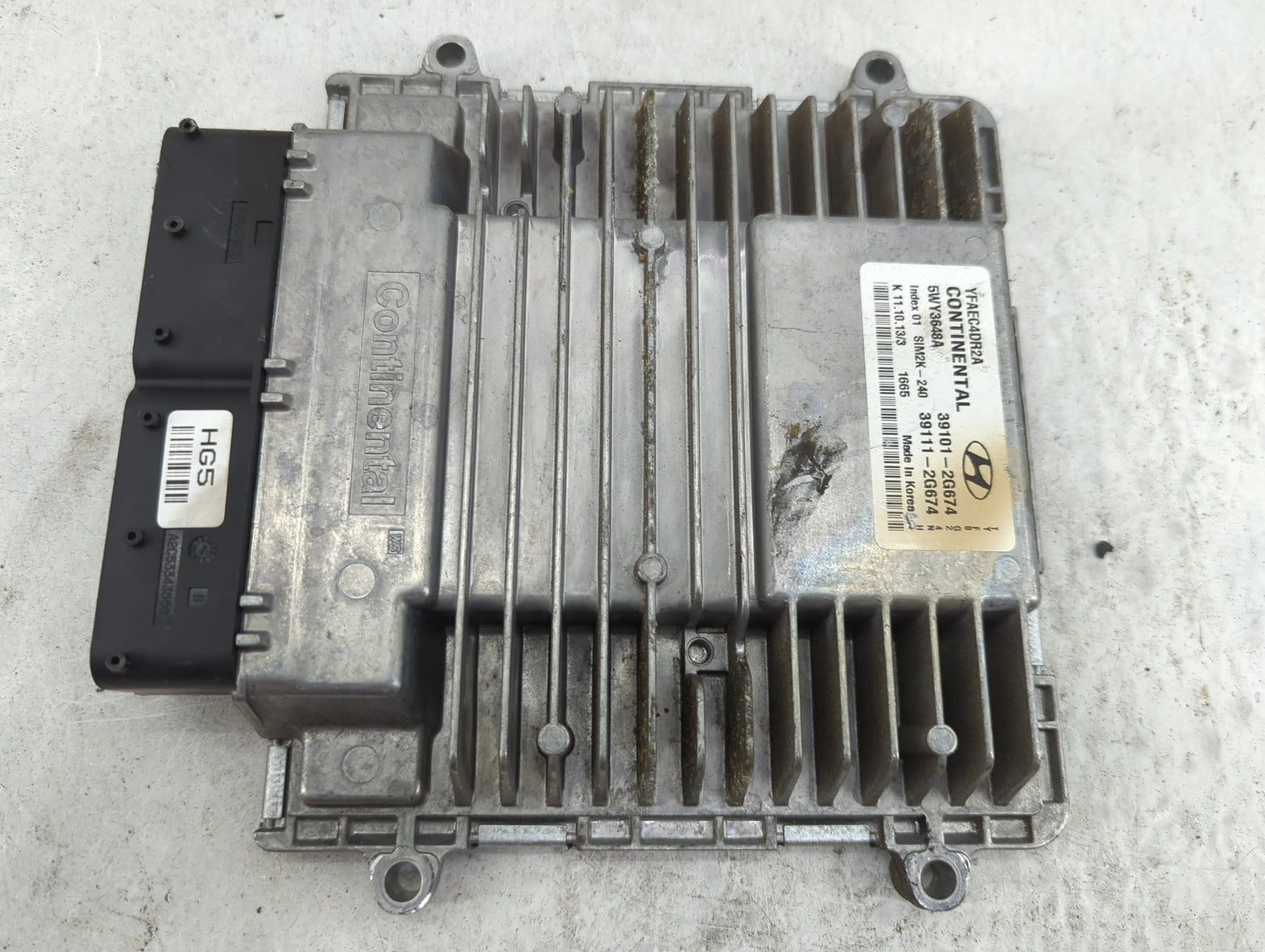 2011-2014 Hyundai Sonata PCM Engine Control Computer ECU ECM PCU OEM P/N:39101-2G674 39111-2G674 Fits Fits 2011 2012 2013 20