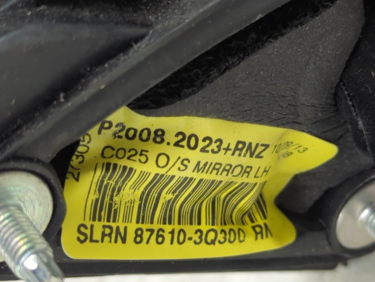 2014 Hyundai Sonata Driver Side View Mirror - Left Door Mirror OEM Used - Oemusedautoparts1.com