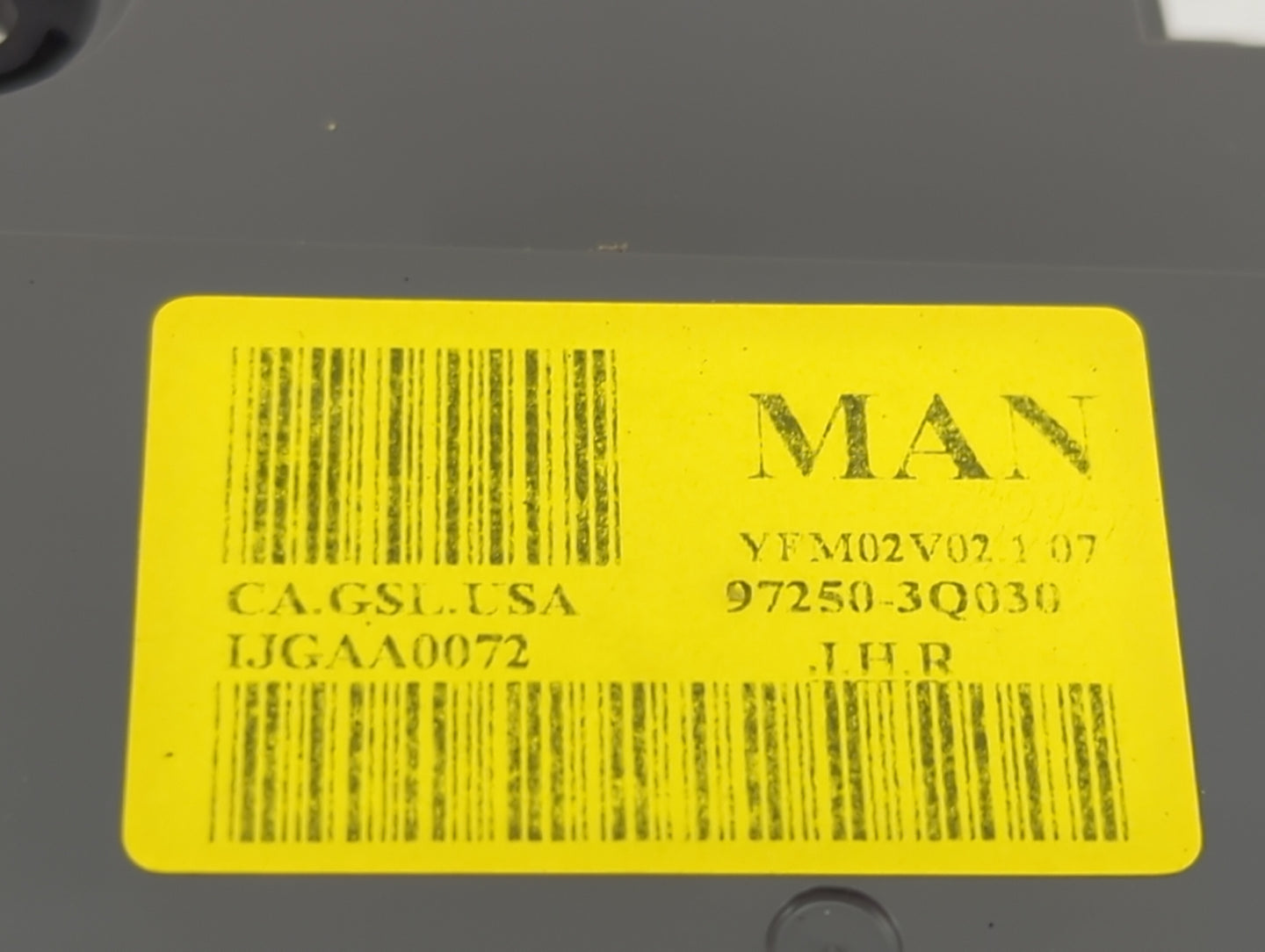 2014 Hyundai Sonata Climate Control Module Temperature AC/Heater Replacement P/N:97250-3Q030 Fits OEM Used Auto Parts - Oemu