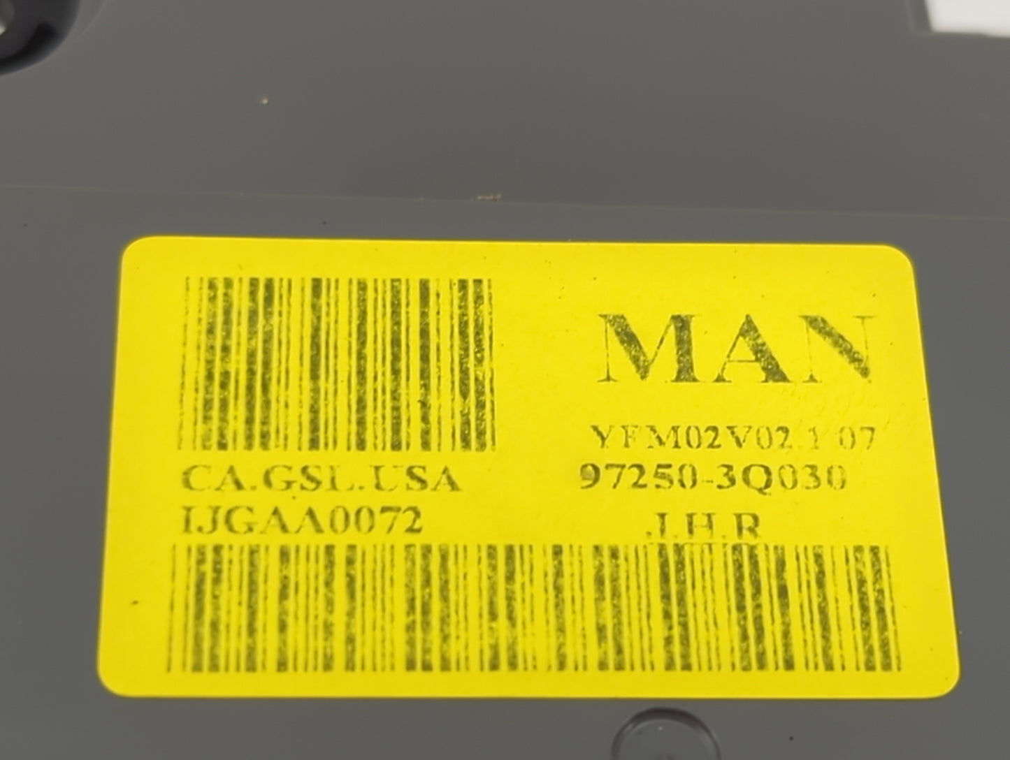 2014 Hyundai Sonata Climate Control Module Temperature AC/Heater Replacement P/N:97250-3Q030 Fits OEM Used Auto Parts - Oemu