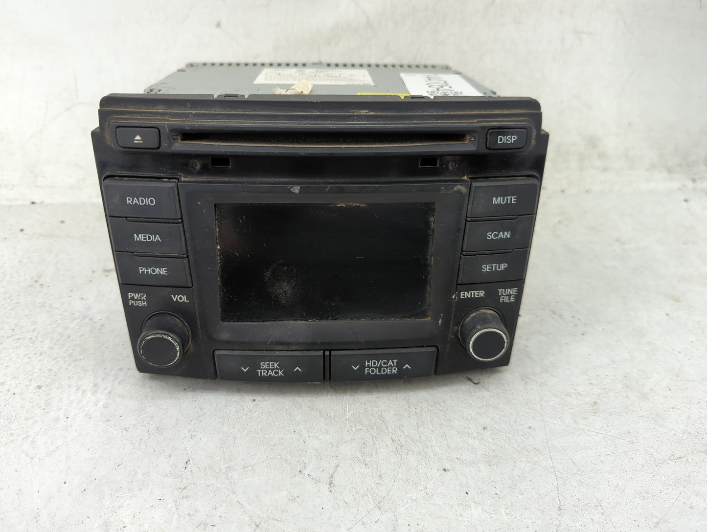 2013-2014 Hyundai Sonata Radio AM FM Cd Player Receiver Replacement P/N:961803Q8004X 96180-3Q8004X Fits Fits 2013 2014 OEM U