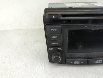 2013-2014 Hyundai Sonata Radio AM FM Cd Player Receiver Replacement P/N:961803Q8004X 96180-3Q8004X Fits Fits 2013 2014 OEM Used Auto Parts