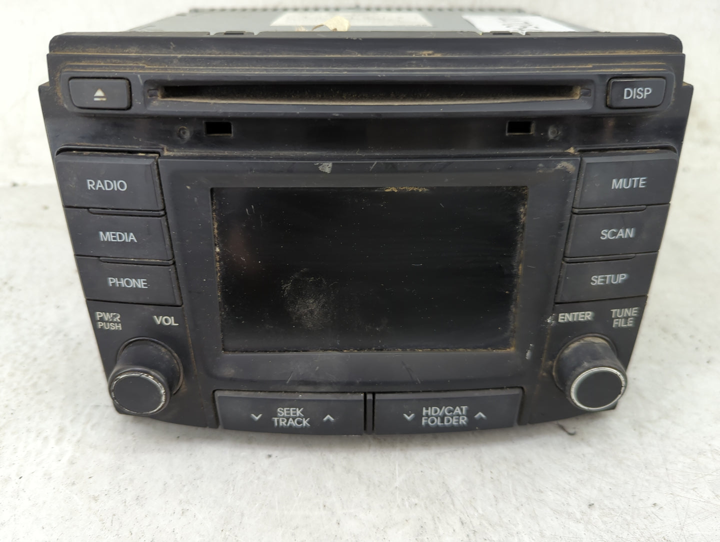 2013-2014 Hyundai Sonata Radio AM FM Cd Player Receiver Replacement P/N:961803Q8004X 96180-3Q8004X Fits Fits 2013 2014 OEM U