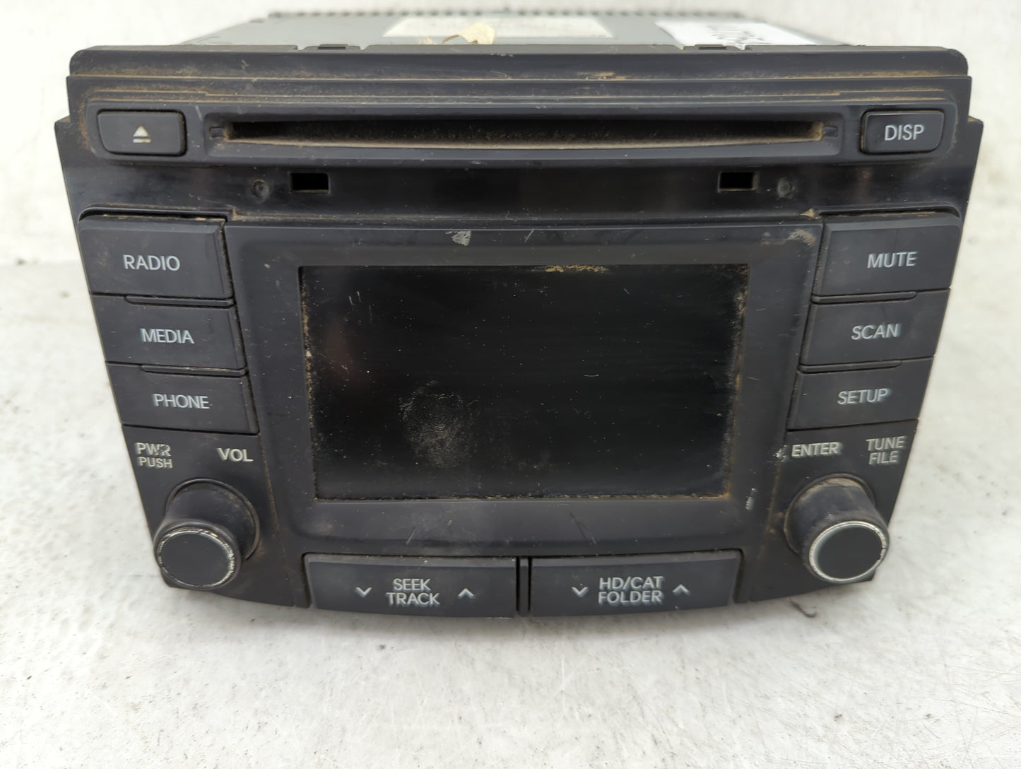 2013-2014 Hyundai Sonata Radio AM FM Cd Player Receiver Replacement P/N:961803Q8004X 96180-3Q8004X Fits Fits 2013 2014 OEM U