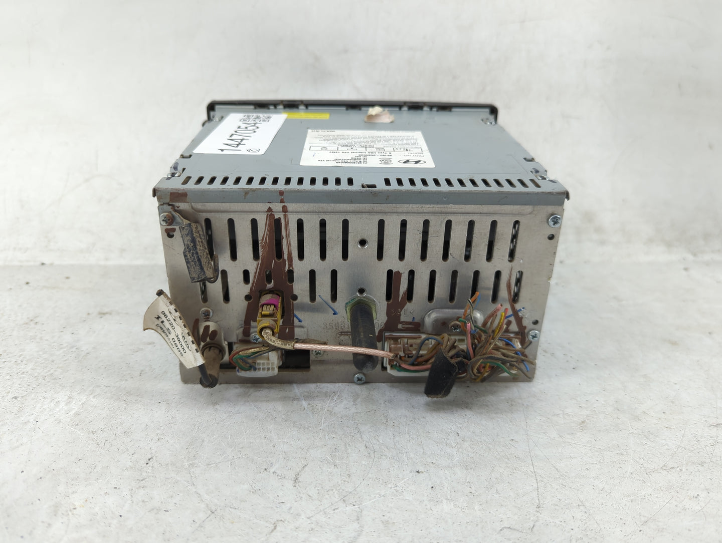 2013-2014 Hyundai Sonata Radio AM FM Cd Player Receiver Replacement P/N:961803Q8004X 96180-3Q8004X Fits Fits 2013 2014 OEM U