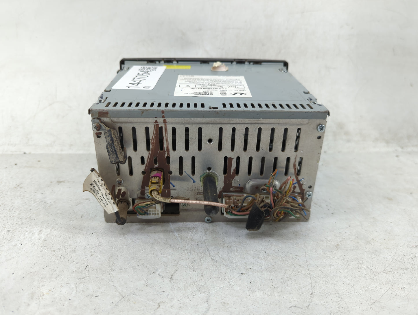 2013-2014 Hyundai Sonata Radio AM FM Cd Player Receiver Replacement P/N:961803Q8004X 96180-3Q8004X Fits Fits 2013 2014 OEM U