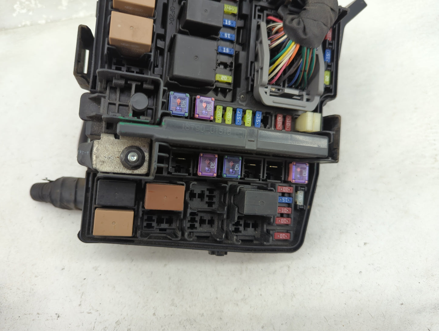 2011-2014 Hyundai Sonata Fusebox Fuse Box Panel Relay Module P/N:18790-Q1316 91950-3S712 Fits Fits 2011 2012 2013 2014 OEM U