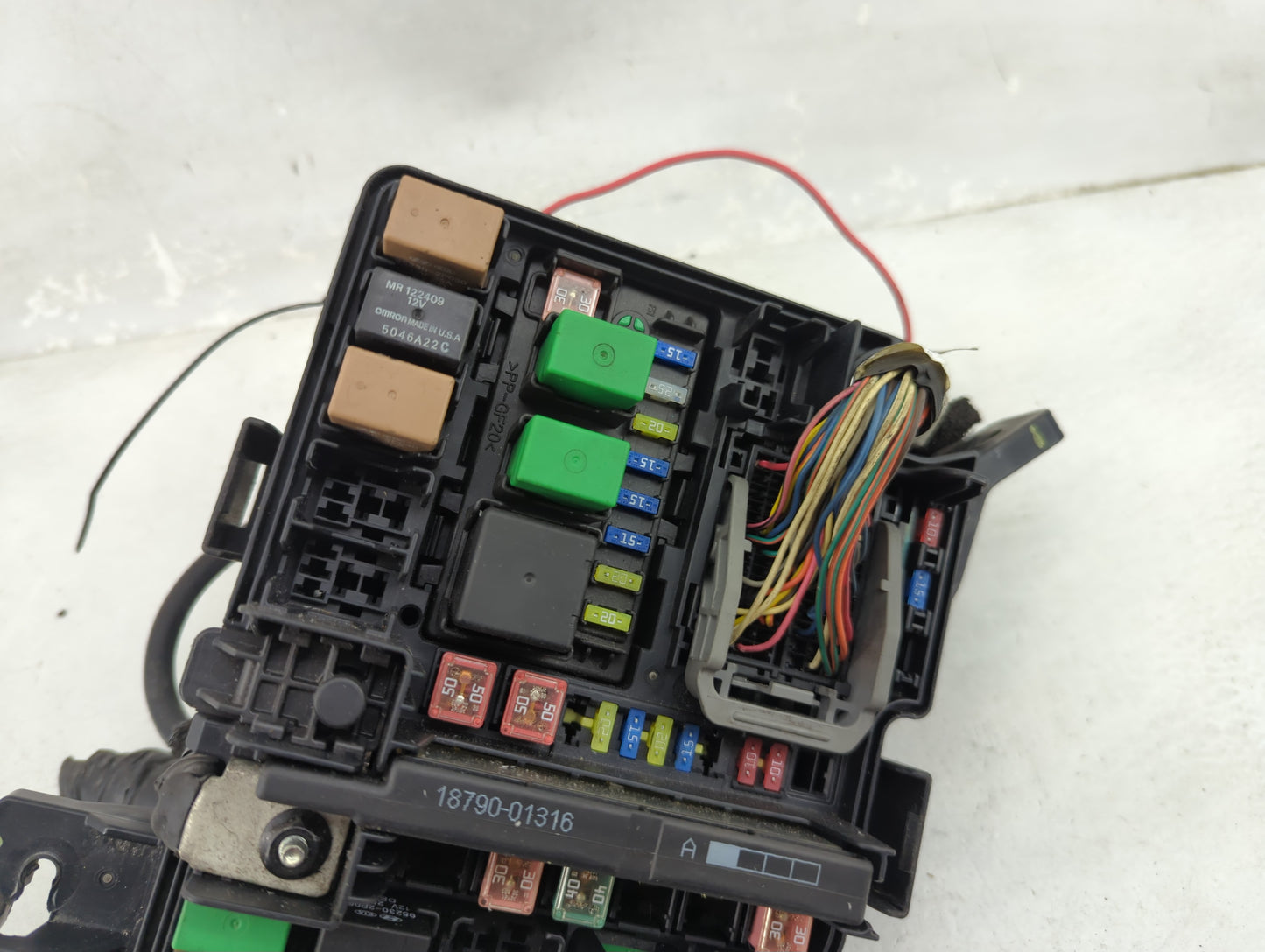 2011-2014 Hyundai Sonata Fusebox Fuse Box Panel Relay Module P/N:18790-Q1316 91950-3S712 Fits Fits 2011 2012 2013 2014 OEM U
