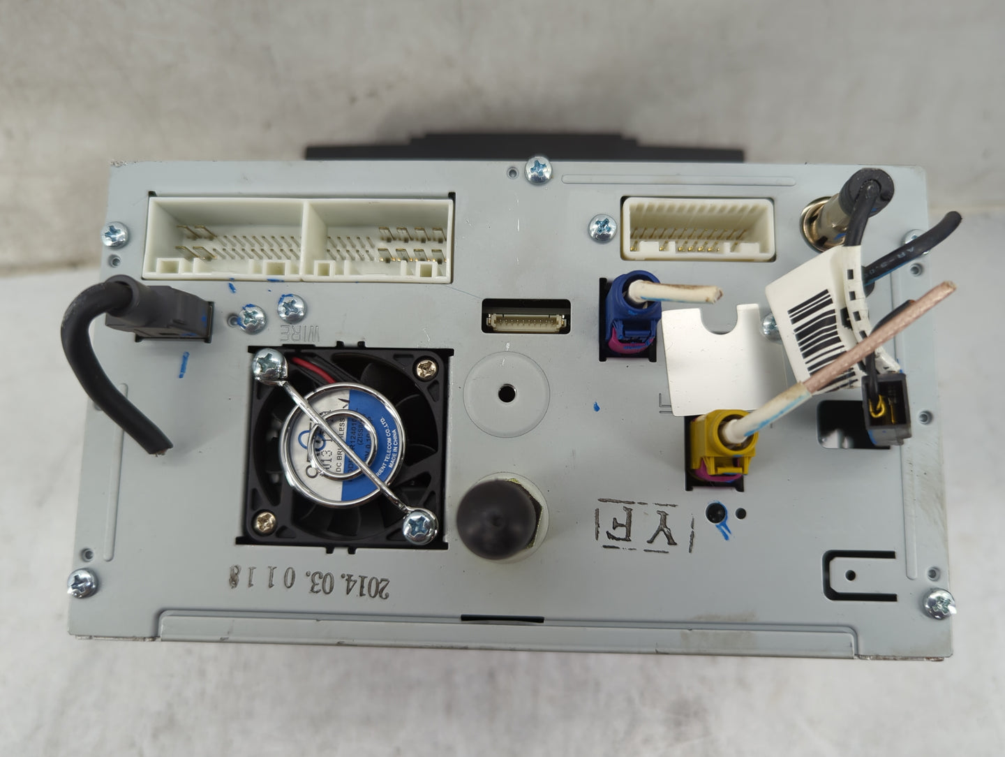 2011-2015 Hyundai Sonata Radio AM FM Cd Player Receiver Replacement P/N:96560-4R7064X AV241IYAN Fits Fits 2011 2012 2013 201