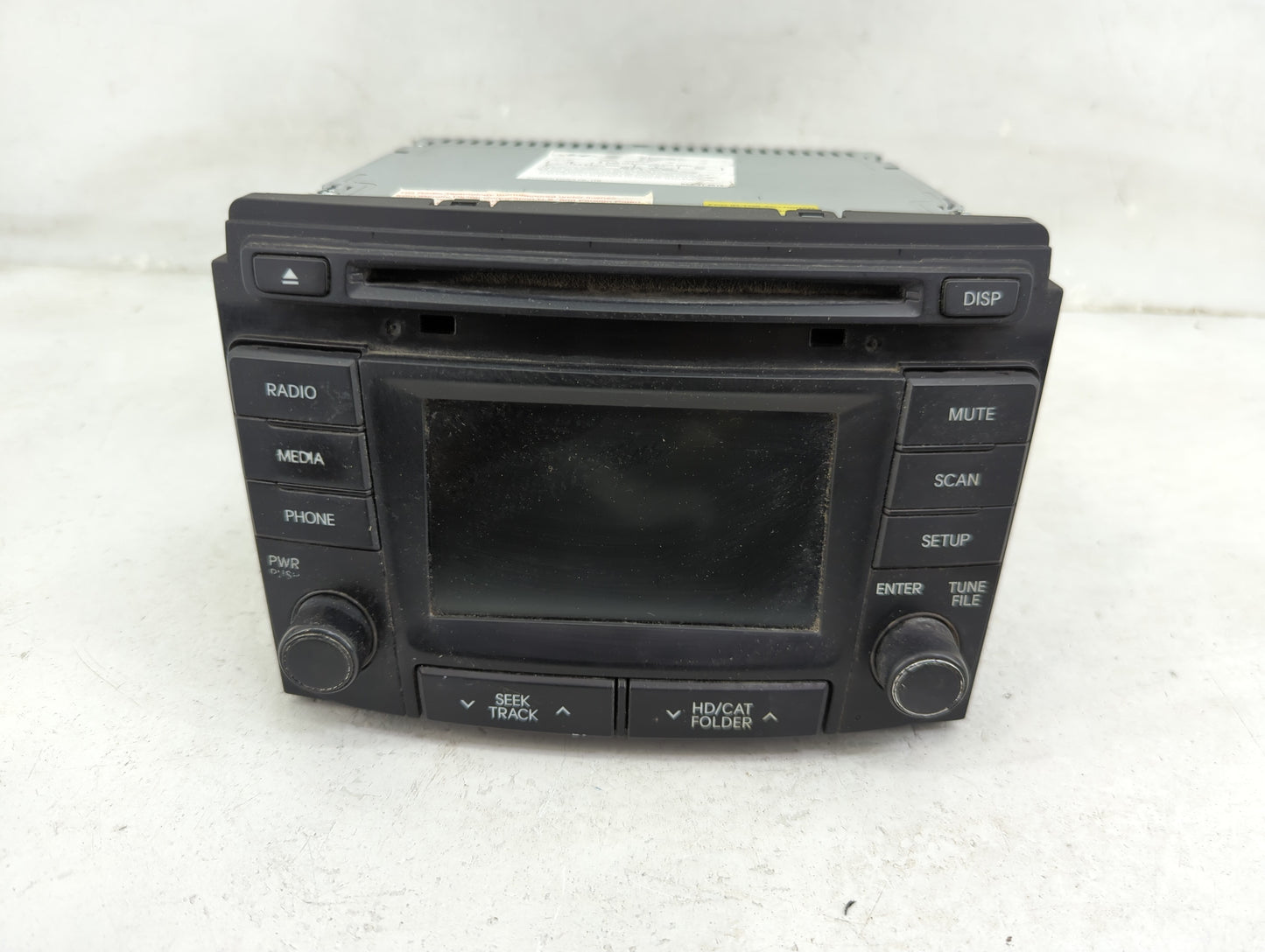 2014-2015 Hyundai Sonata Radio AM FM Cd Player Receiver Replacement P/N:961803Q8004X 96180-3Q8004X Fits Fits 2014 2015 OEM U