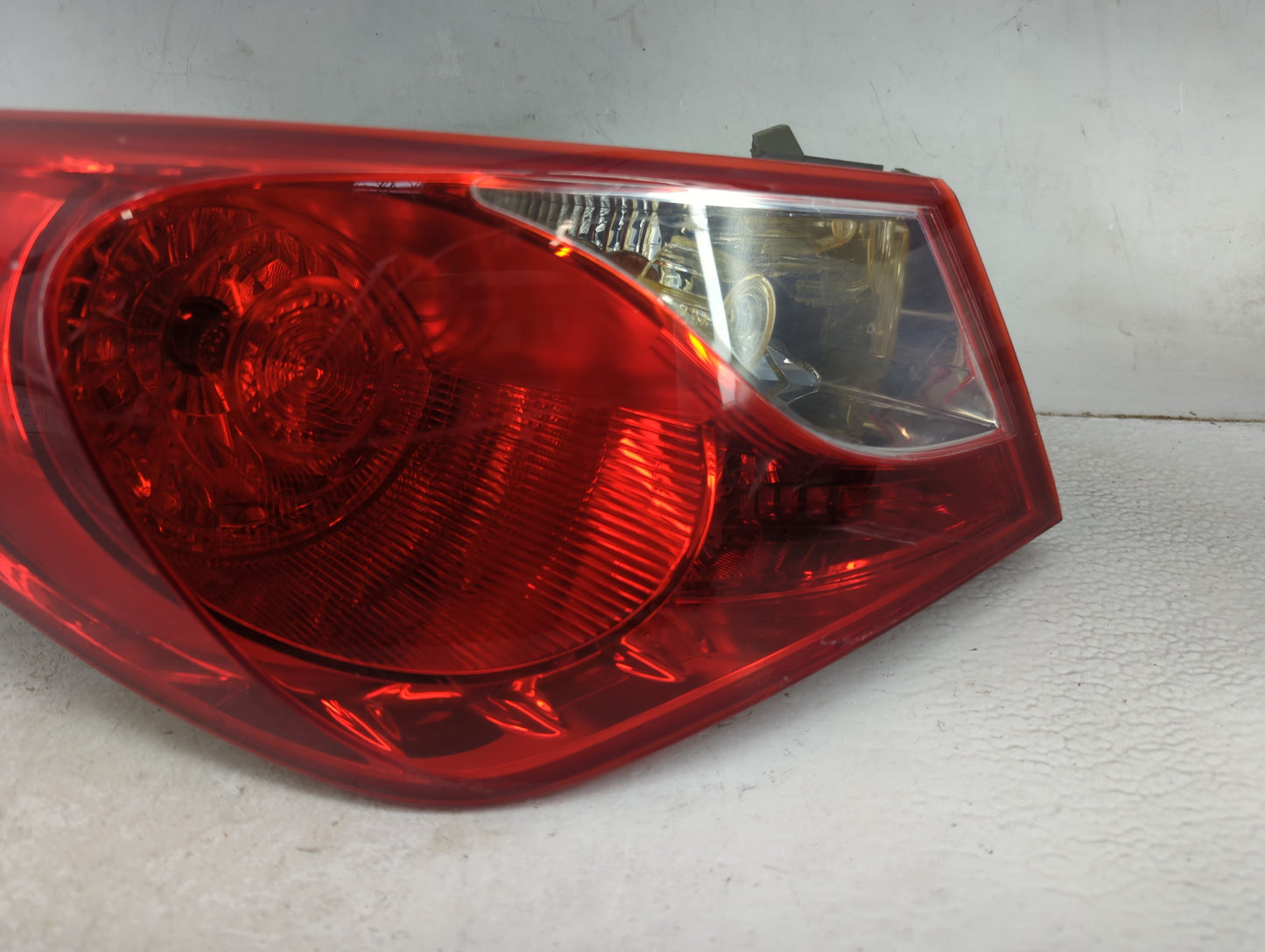 2014 Hyundai Sonata Tail Light Assembly Driver Left OEM P/N:92401-3C Fits OEM Used Auto Parts - Oemusedautoparts1.com